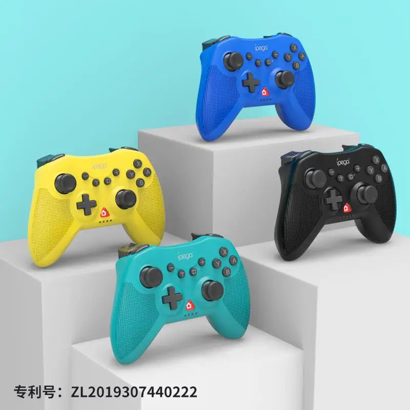 

ipega PG-SW020 Triangle Switch Bluetooth Wireless Game Controller With Six-axis Dual Motor Vibration Burst Function Cyanl