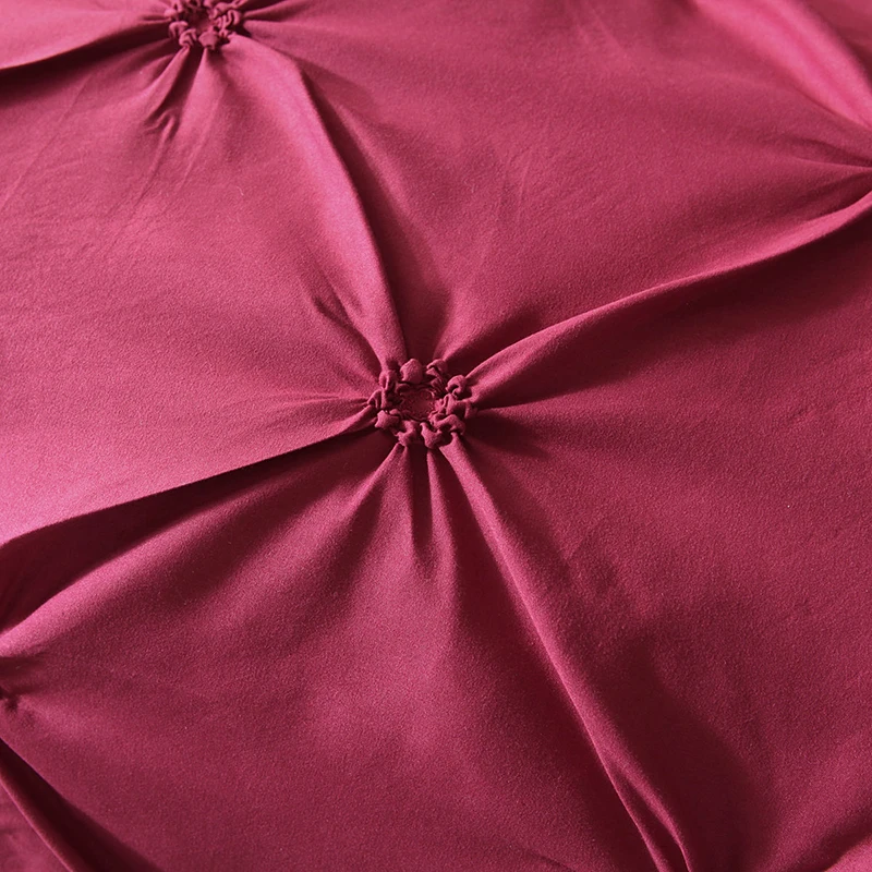 сплошной цвет люкс 3 шт. плед king size двуспальная кровать комплект одеяло наволочка