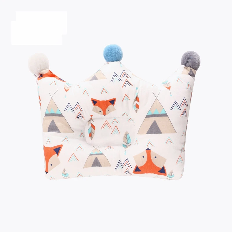 Ортопедическая подушка для новорожденных хлопковые От 0 до 2 лет с принтом из