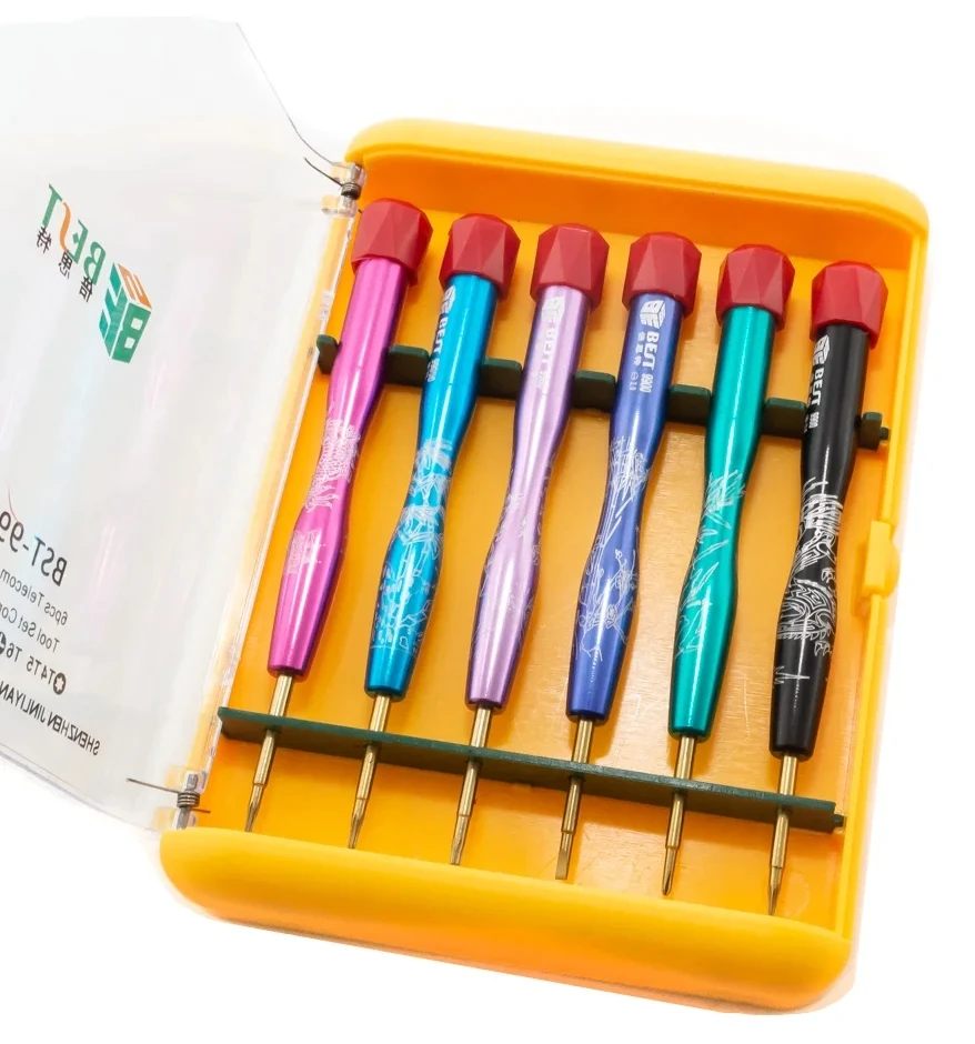 Набор отверток Best BST-9900S (6 в 1) для разборки мобильных телефонов, планшетов и другой техники