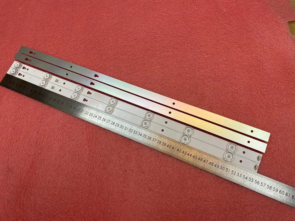 Новый комплект 14 шт. 7 светодиодных лент для подсветки светодисветодиодный 55D0 LED