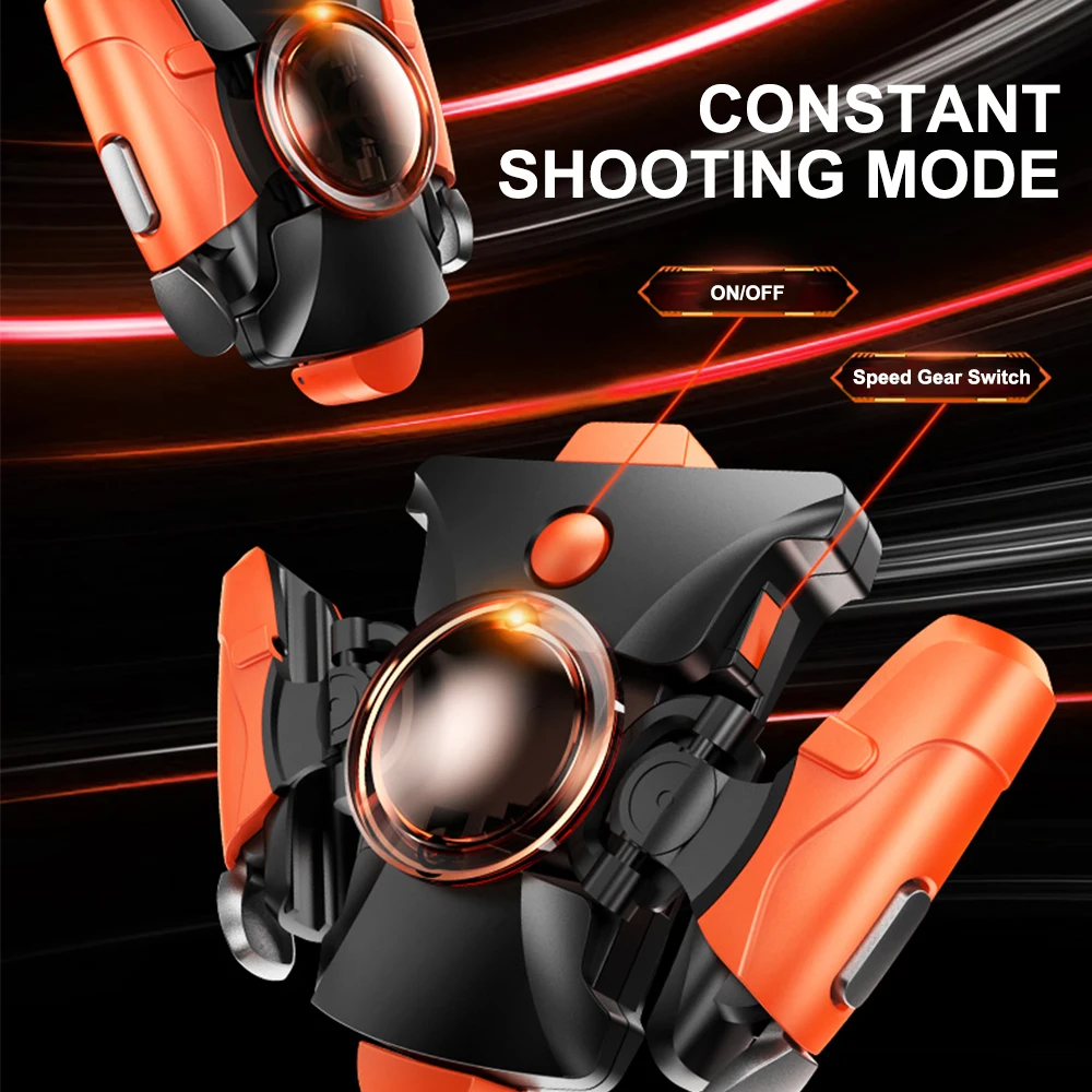 

New Mobile Trigger Game Pad for PUBG IOS Android Phone Game Fortnited Gamepad 4 Speed Level Alloy Mobile Joystick Controller