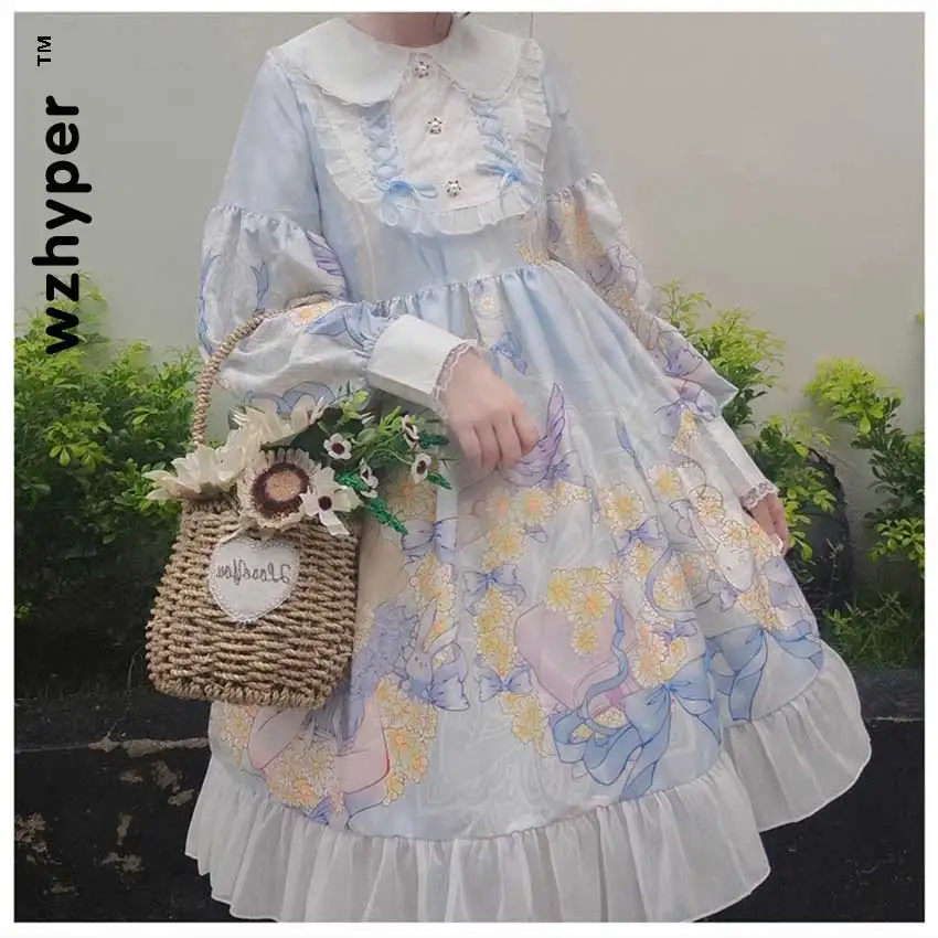 Платье в готическом стиле для девочек 3 цвета | Тематическая одежда и униформа