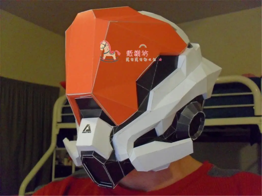 Средний размер 1:1 носимые бумажные Игры Броня бумага модель ручная трехмерная