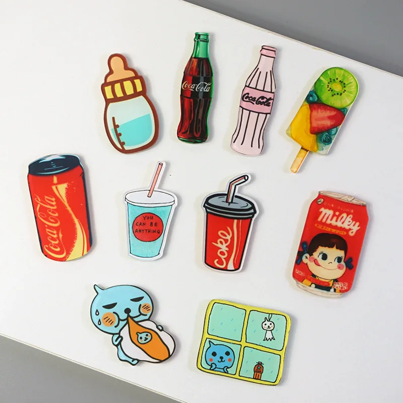 

Creative Cartoon Fridge Magnets Home Decoration Photos Stick Magnetic Message Note Stickers For Kitchen Decor