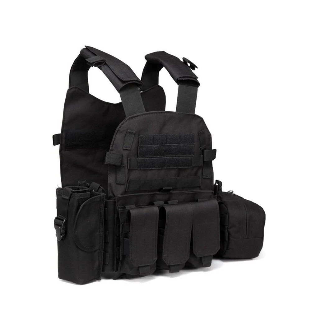 Тактический 6094 Жилет Molle 600D нейлоновый корпус броня Охотничья площадка Страйкбол