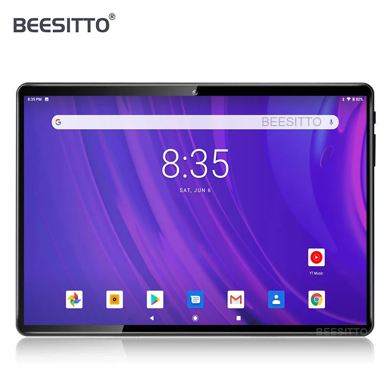 

2020 HOT New 10 inch Tablet PC Quad Core 32GB Android 9.0 OS 1280*800 IPS 2.5D Glass Screen планшет tablette +Gifts 64GB TF card