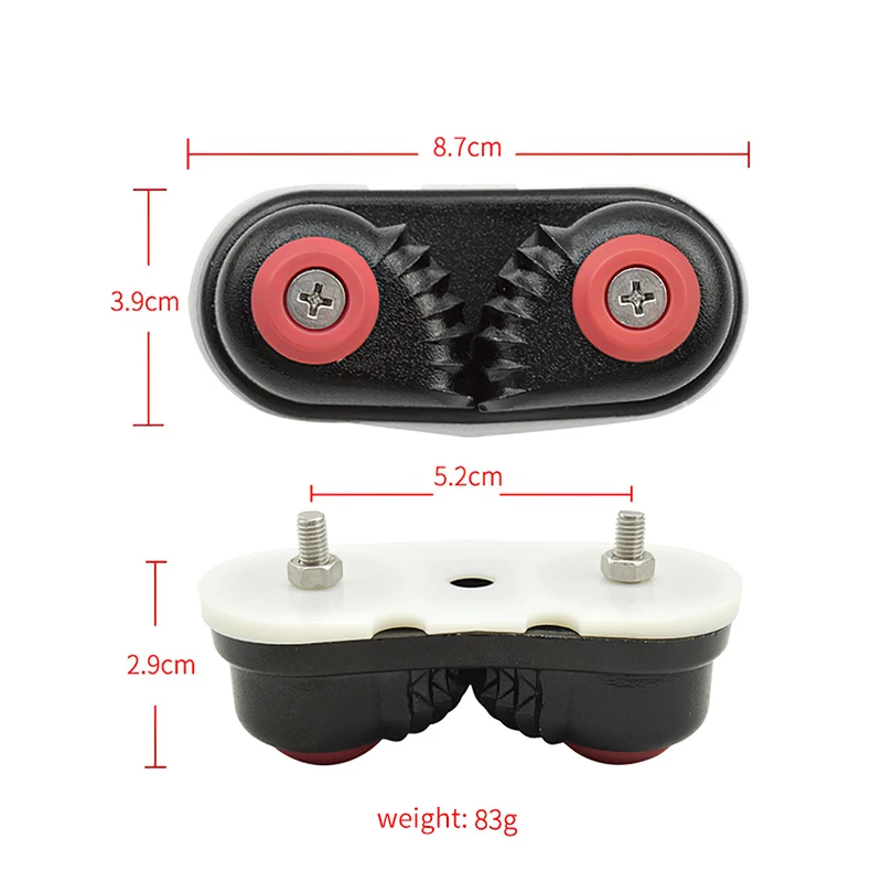 

1 Pc Boat Fast Entry Cleats Canoe Kayak Cam Gear Design Aluminium Alloy Cleat Ships Sailing Boat Accessories