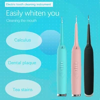 electric ultrasonic dental scaler sonic tooth calculus remover teeth cleaner stains tartar removal tool teeth health oral hygien