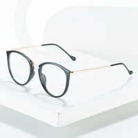 hotochki blue light blocking prescription glasses uv400 optical oval tr 90 plastic anti reflective eyeglasses spectacles frame