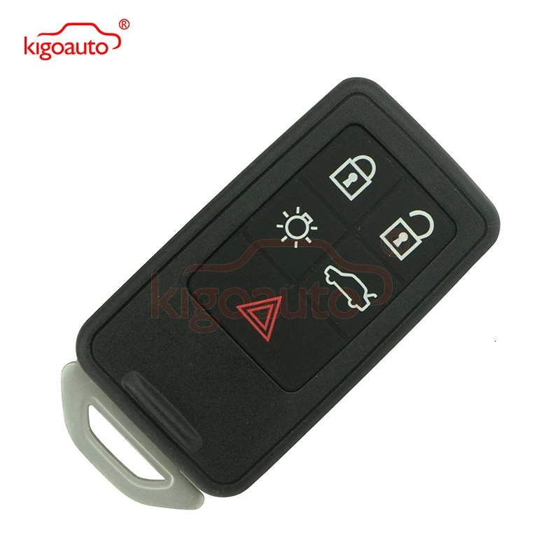 KR55WK49264 смарт-ключ чехол в виде ракушки 5 Кнопка для Volvo 2007 2008 2009 2010 2011 XC70 V70 XC60 S80 S60 kigoauto