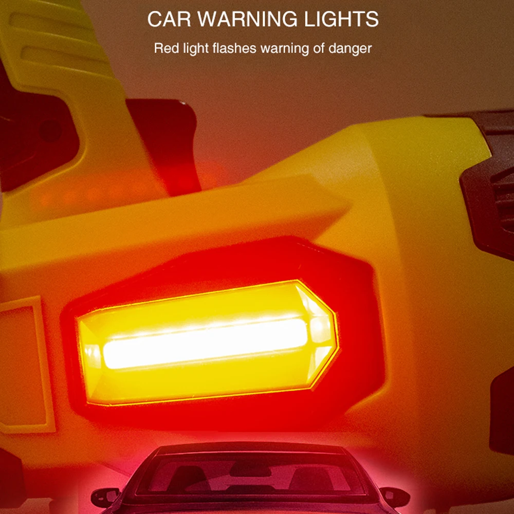 

Rechargeable Spotlight Super Bright LED Flashlight Handheld Long Lasting Large Flashlight Searchlight Camping Hiking XR