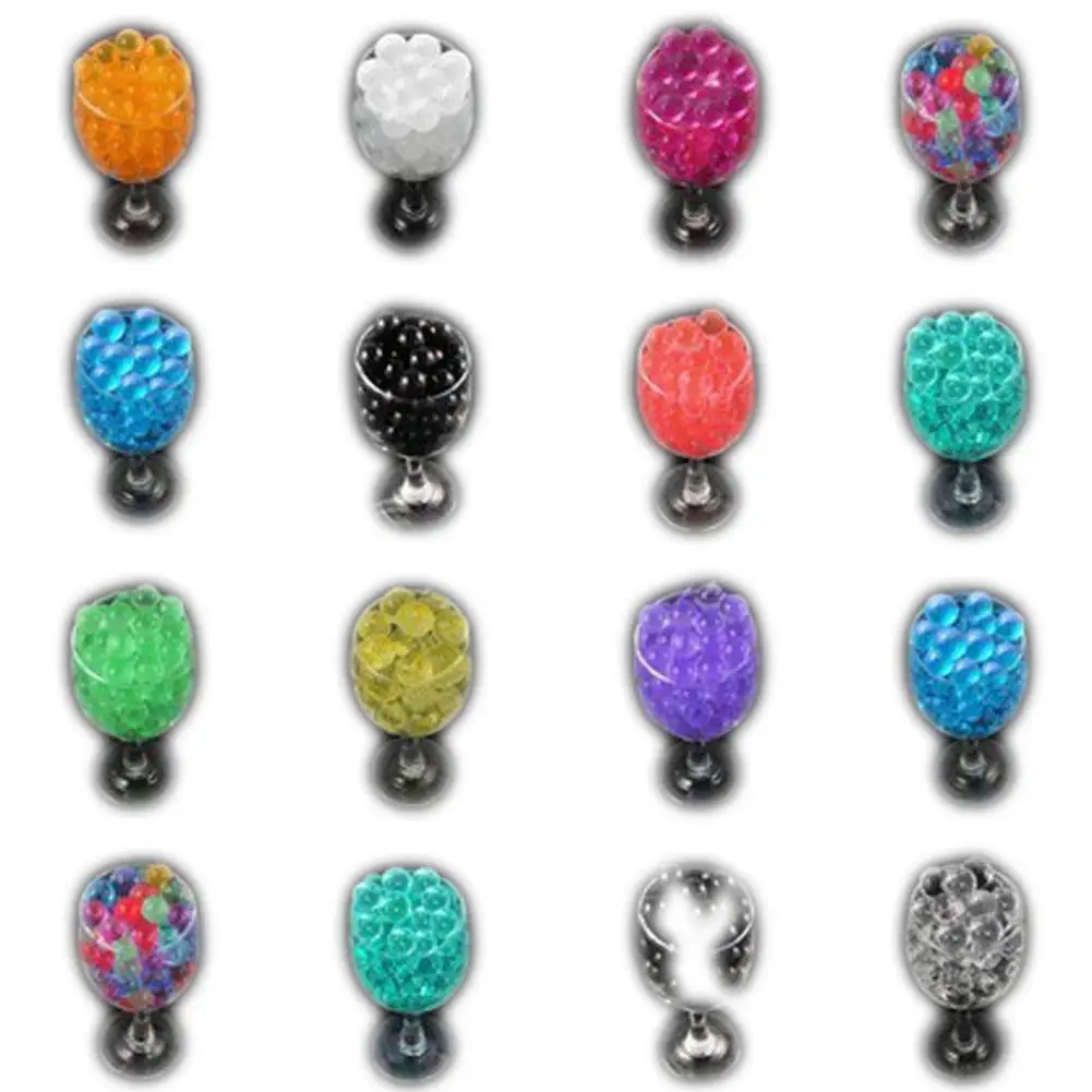 Красочные жемчужные гелевые шарики полимерные гидрогели горшечные хрустальные