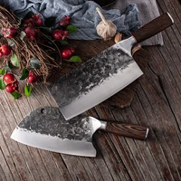 yangjiang traditional forging kitchen knife cutting vegetable slicing meat multifunctional household cooking knife cleaver tool