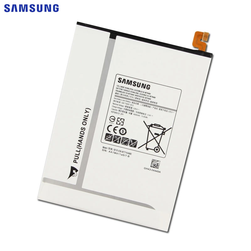 SAMSUNUG оригинальная настольная аккумуляторная батарея для SAMSUNG GALAXY Tab S2 8 0 T710 T715 T715C