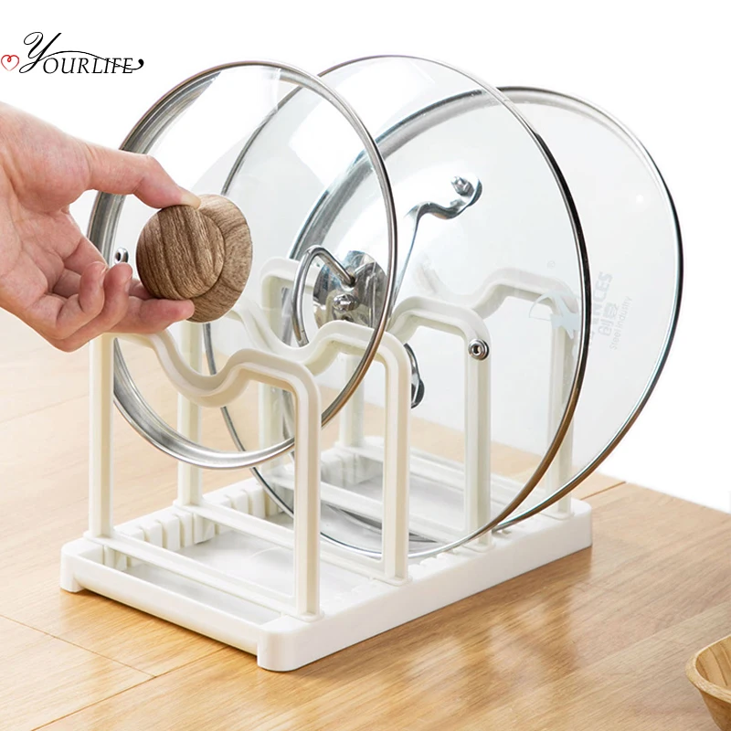 OYOURLIFE съемный кухонный Настольный держатель для кастрюли многофункциональная