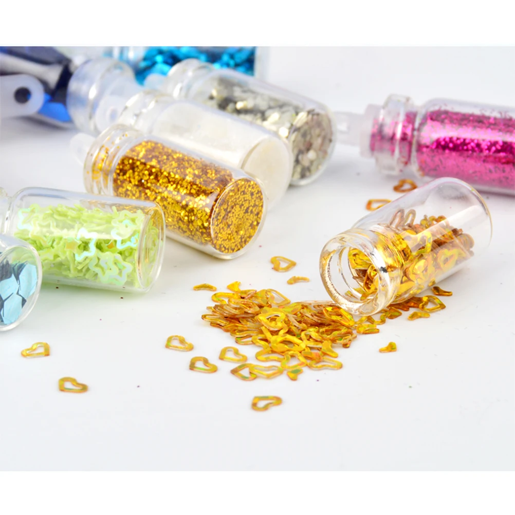 Блестки Стразы для дизайна ногтей 48 цветов украшения маникюра блестки красочные