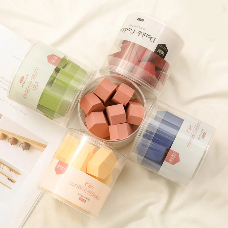 15 шт. косметическая губка для макияжа высокоэластичная мягкая гибкая Пентагон