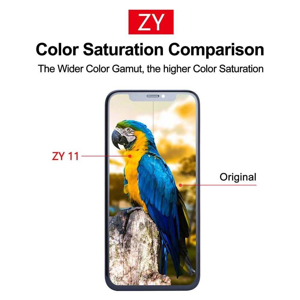 zy original mobile phone lcds repair parts for iphone 11 11pro xs xr xs max 12 12pro lcd display touch screen digitizer assembly free global shipping