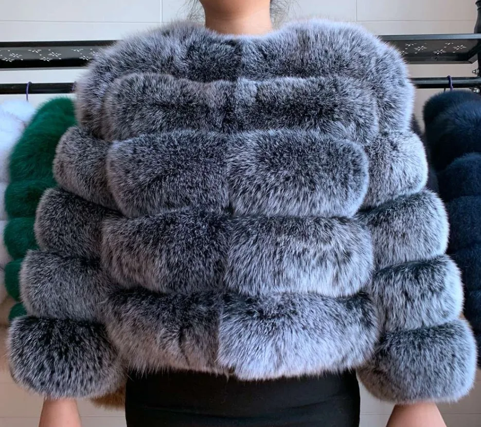 

Plus Size 4XL 2020 New Style Faux Fur Coat Fashion Fur Jacket Female Winter Warm Long Sleeve Coat High Quality Vest
