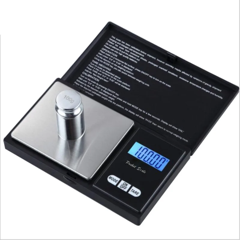 

100g-1kg High Precision Mini Electronic Scale CS Portable Pocket Scale Used For Weighing Gold, Silver, Jewelry, Coffee ,Tea Etc