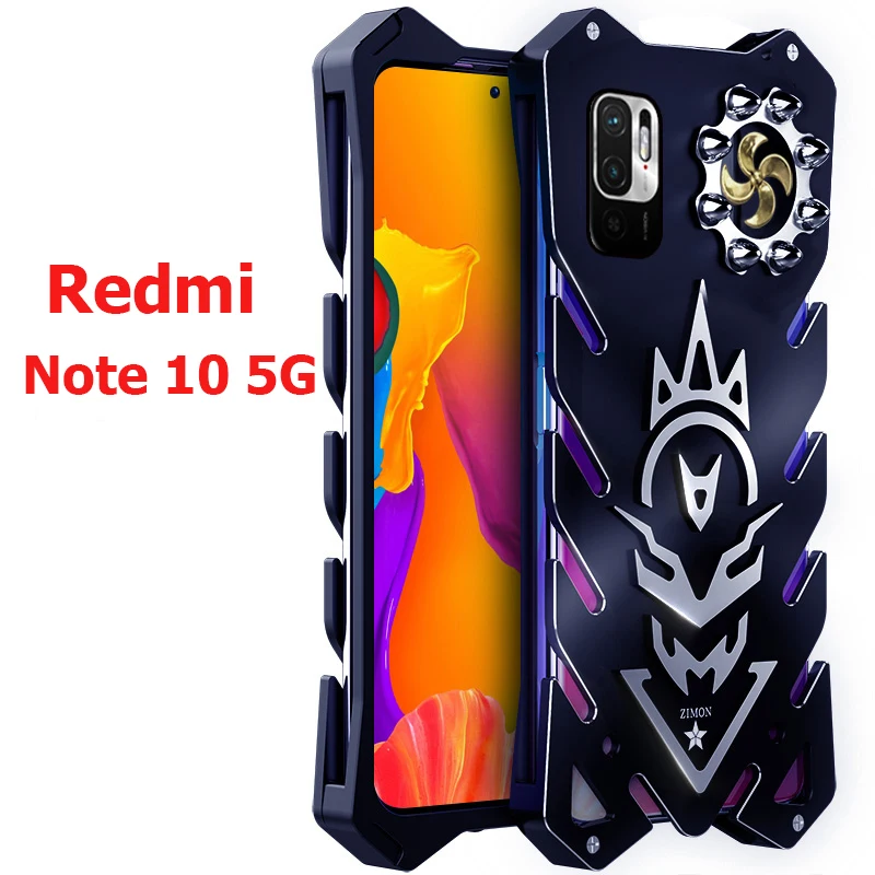 

Алюминиевый металлический чехол для Redmi Note 10, 5G, 10 Pro, 5G