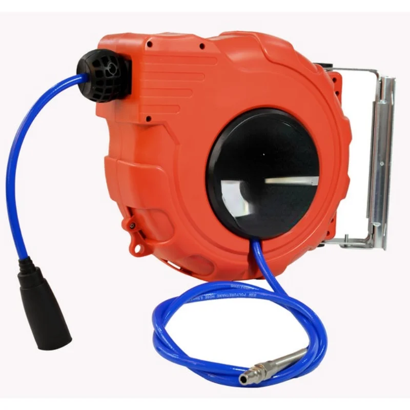 

material air hose reel used in car repairing workshop