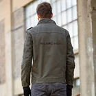 Мужская повседневная куртка-бомбер, тонкая ветровка в стиле милитари, бейсбольная куртка, размеры до 6xl, осень 2020