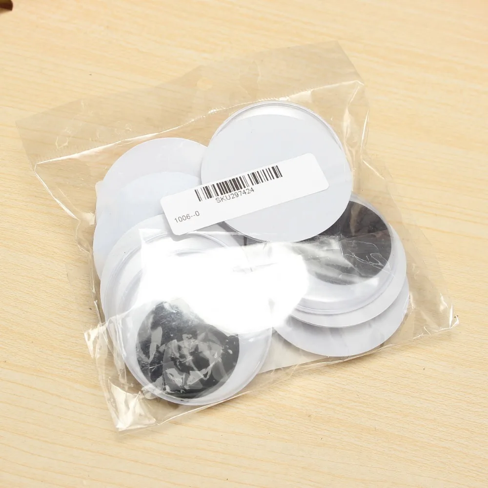 10 шт/5 пар 50 мм большие черные воблённые гигантские глаза для плюшевого мишки