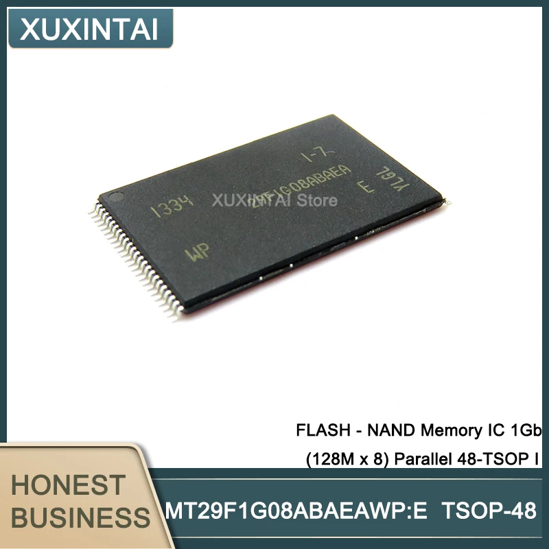 

20Pcs/Lot MT29F1G08ABAEAWP:E MT29F1G08 FLASH - NAND Memory IC 1Gb (128M x 8) Parallel 48-TSOP I