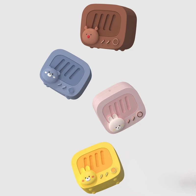 

Мини Bluetooth-динамик с милыми животными, портативный динамик, Bluetooth-сабвуфер, музыкальный плеер, уличный громкий динамик