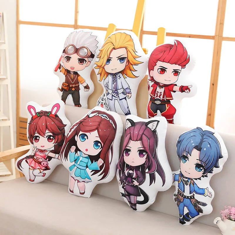 

45 см аниме Douluo непрерывные коробки периферийный Шон Сяо тансан двухсторонний диван подушка пилот мягкие игрушки рождественские подарки