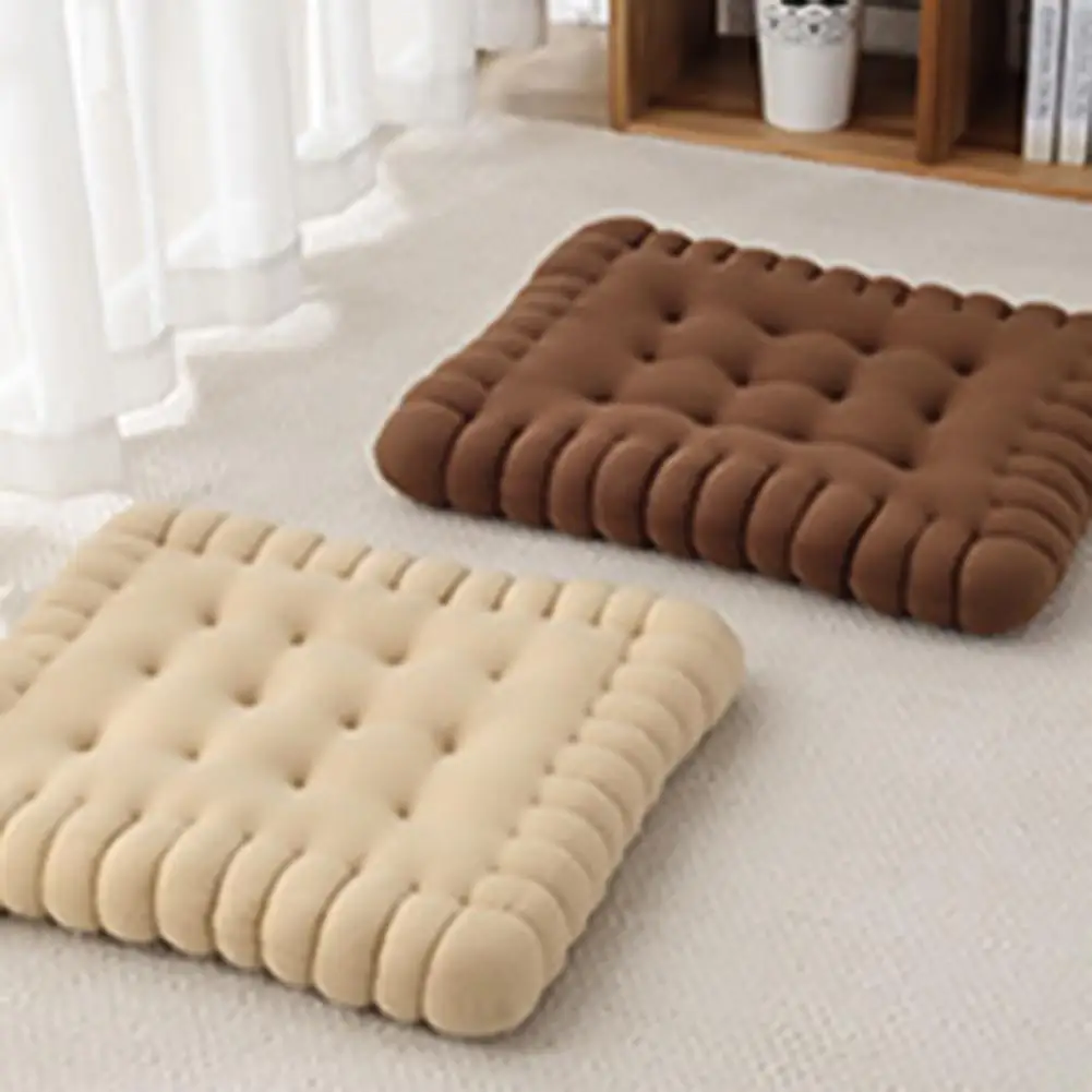 

Pillow Biscuit Shape Anti-fatigue PP Cotton Safa Cushion for Home Decor