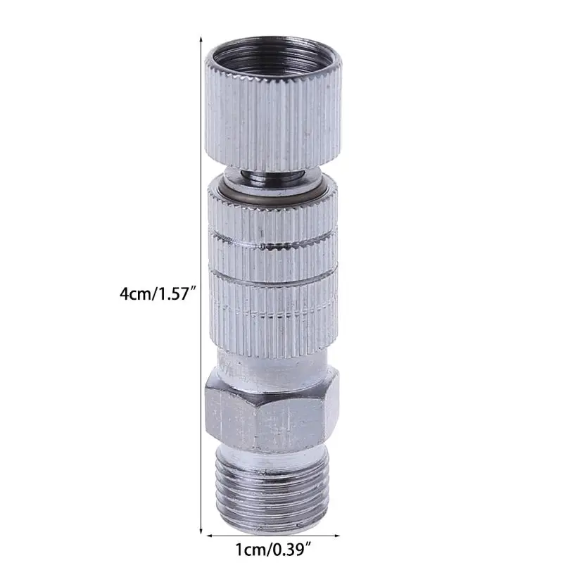 

Disconnect Release Coupling Adapter Airbrush Quick Connecter 1/8'' Fittings Part
