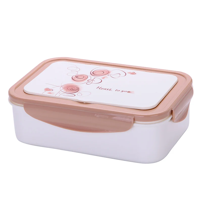 KT234 Microwavable Ланч-бокс для детей, пищевой Бенто-бокс, контейнеры для еды, герметичные, для хранения еды, переносная коробка, Новинка - Цвет: KT234