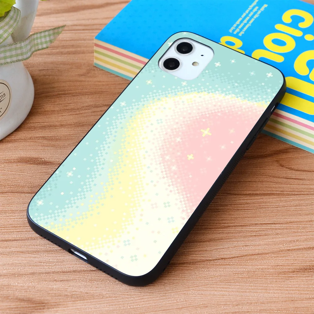 

For iPhone Pearl Universe Soft TPU border Apple iPhone Case