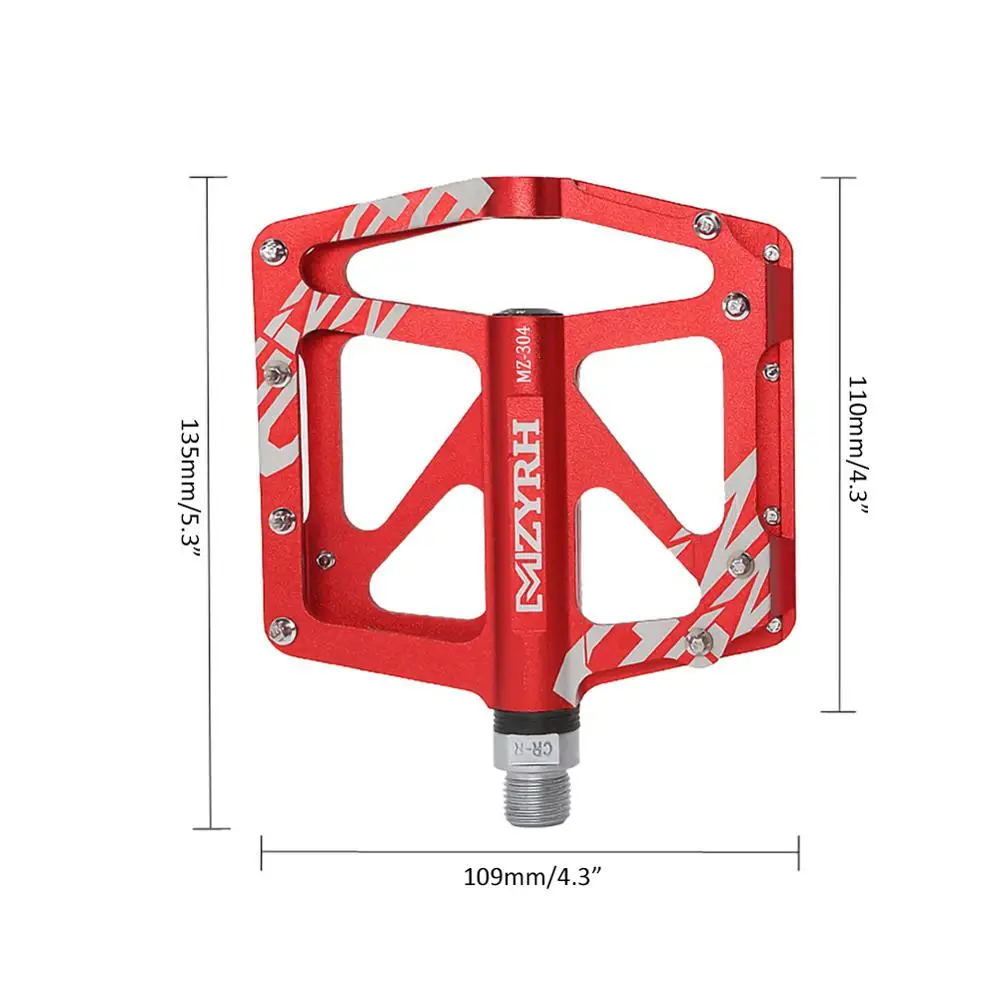 

Ultra-light Pedal Mountain Bike Bicycle Pedals 3 Bearing Bicycle Aluminum alloy Foot Road Bike Bearing Pedals Bicycle Bike Parts