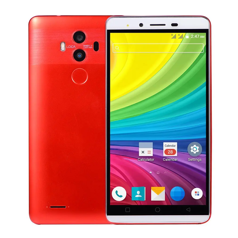 

M11PLUS Smartphone 5.72" 5.0 Inch Water Drop Screen Smartphone Solid Color Mobile Phone Cool Shape Fashion