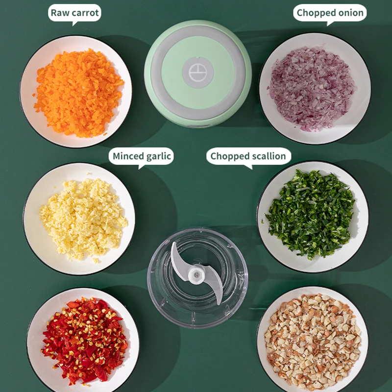 Электрическая ческа 100/250 мл давилка чеснока пресс для искусственное мясо