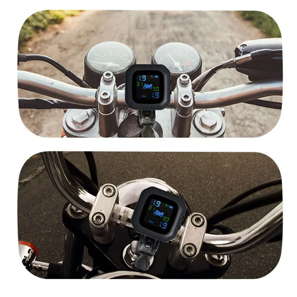 Внешняя сигнализация Tpms для мотоцикла беспроводные датчики давления в шинах