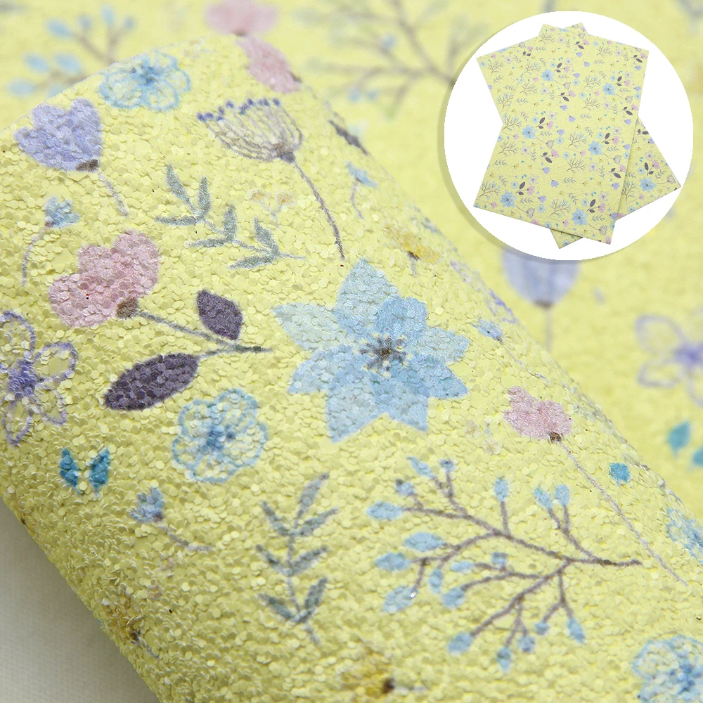 Аксессуары David 20*33 см крупная блестящая ткань в горошек из искусственной кожи с