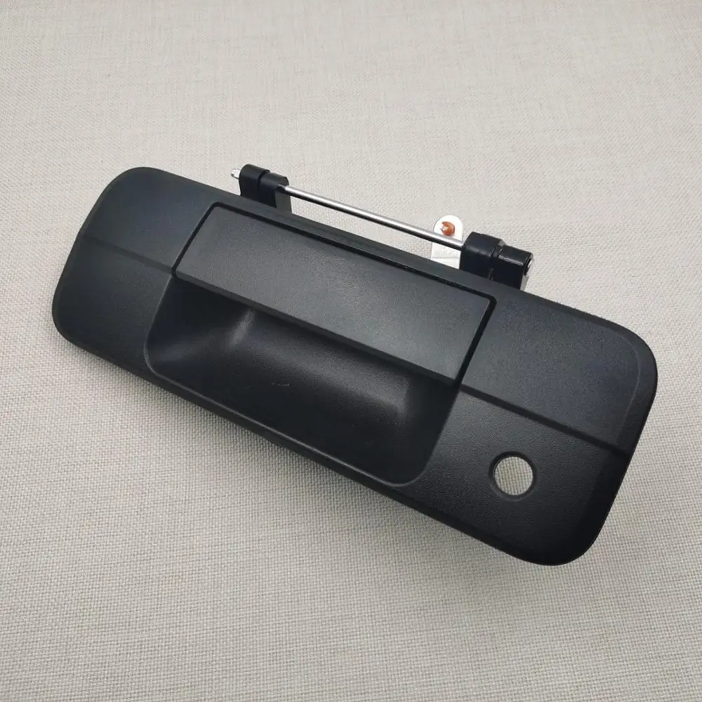 Новая ручка багажника внешней задней двери для Toyota Pickup Tundra 07-13 с ключом и камерой черного цвета 69090-0c051