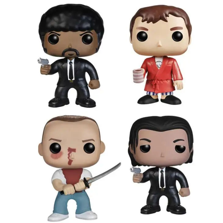 FUNKO POP Movie Pulp фантастика фильм Jules Vincent Vega Butt colidge Коллекция Модель 2020 коллекция
