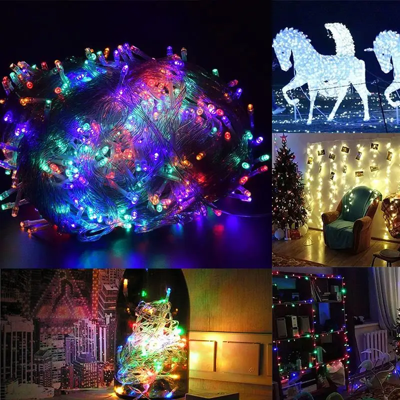 

Fairy Light 10M 100LED Landscape Lamp Festival Garden Led Fairy Lights Romantic 220V Xmas Decor Yard Super Bright Durable