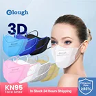 3d-маски KN95, 4-слойные дышащие маски FPP2 Homologada FFP2mask, сертифицированные защитные маски для лица FFP2, тушь для ресниц NK95 для взрослых