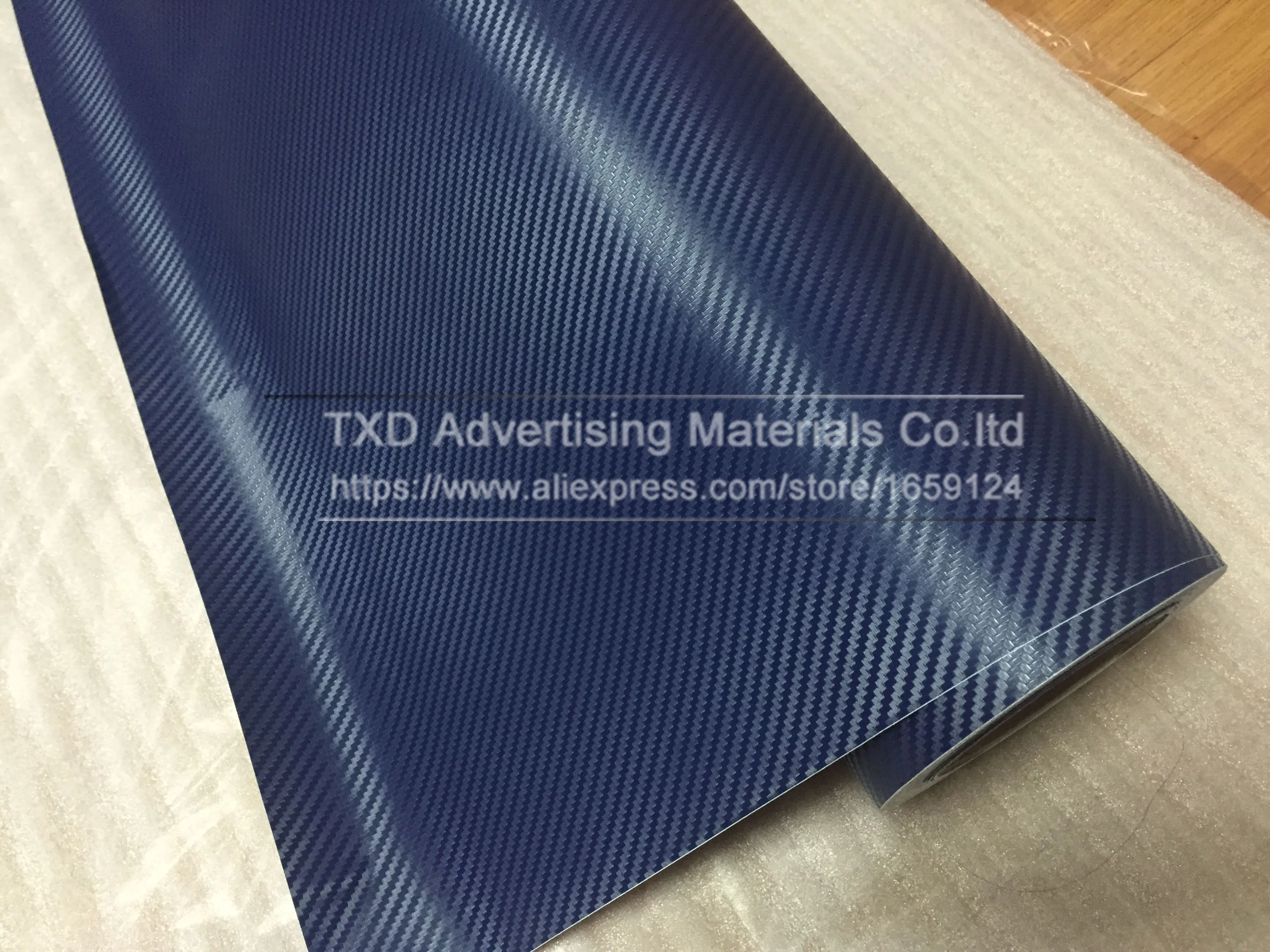 Автомобильный Стайлинг Автомобильная Наклейка 30*127 см 3D темно синяя