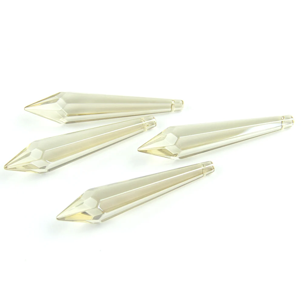 Распродажа 38 мм/63 мм/76 мм Коньяк K9 Хрустальная люстра подвески призмы ограненные