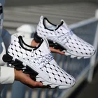 Кроссовки мужские дышащие, сетчатые, для бега, удобные, для тренировок, уличная спортивная обувь для бега, 2019