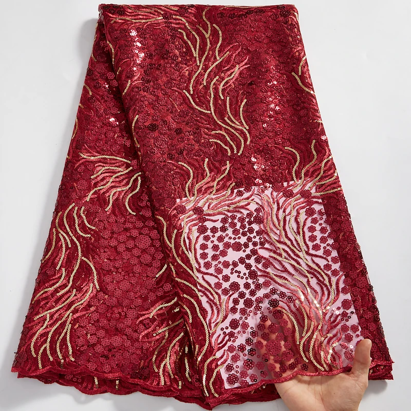 

Африканские блестки, кружевная ткань, новинка 2021, французские блестки, тюль, молочное кружево, «сделай сам», швейная вышивка, ткани, платья д...