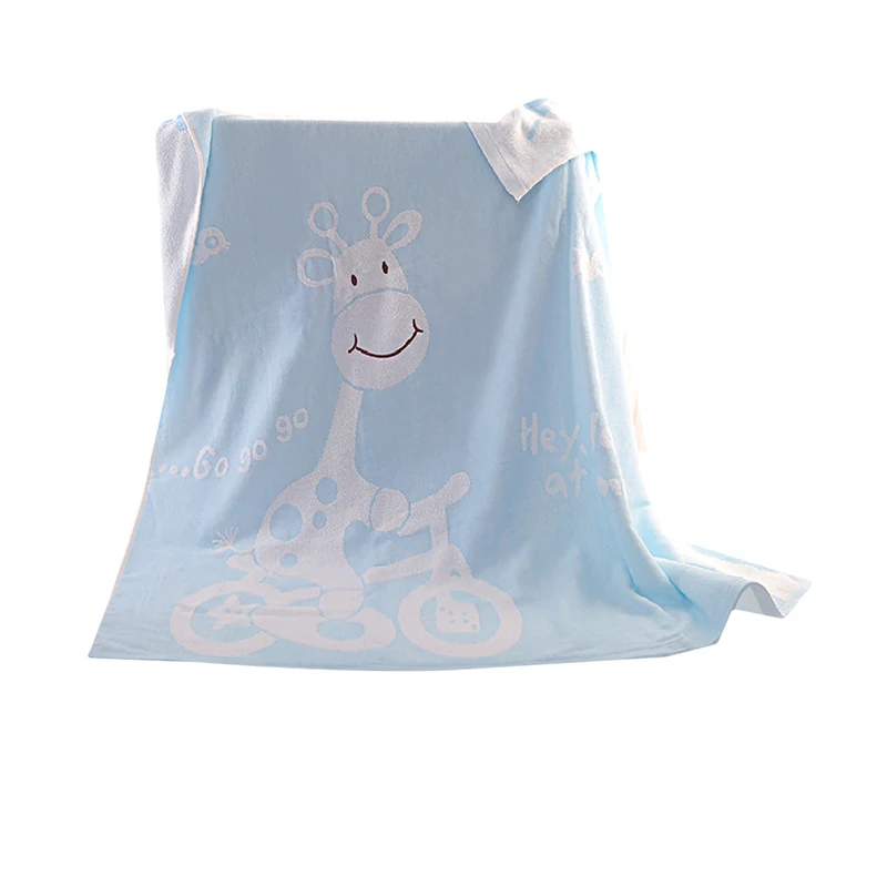 

Baby Towel Newborn Infant Washcloth Cut Giraffe Bath Towel Soft Cotton Children Towel Baby Nursing Towel Polyester / Cotton